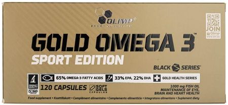 Olimp Gold Omega 3 Sport Edition 120 kaps.