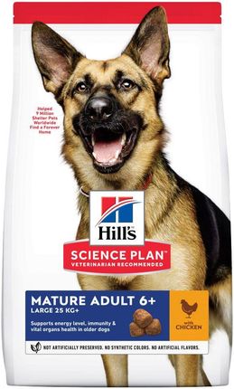 Hill'S Science Plan Canine Mature Adult 6+Large Breed Kurczak 14Kg