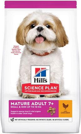 Hill'S Science Plan Mature Adult 7+Small&Mini Kurczak 2X6Kg