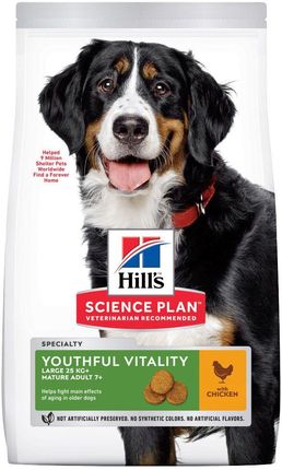 Hill'S Science Plan Hill'S Canine 5+Youthful Vitality Large Kurczak I Ryż 14Kg