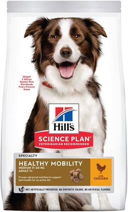 Hill'S Science Plan Adult 1+Healthy Mobility Medium Kurczak 14Kg