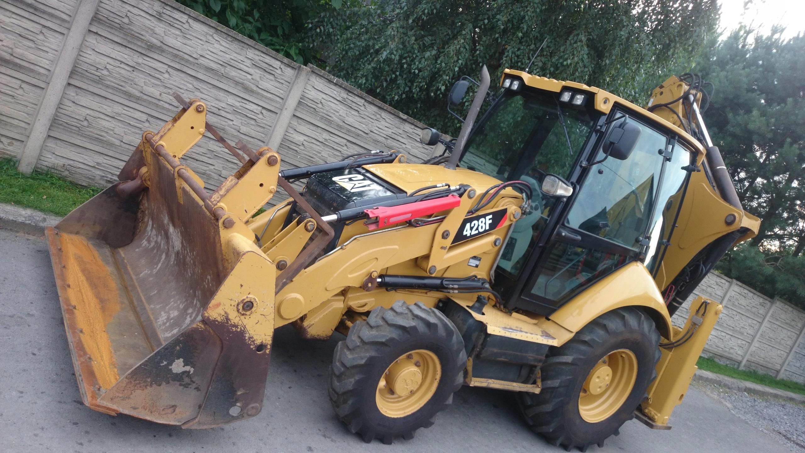 Cat 428f 2013r Bogata Wersja Cena 166 000 Vat Jcb Opinie I Ceny