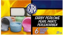 Zdjęcie Farbki plakatowe ASTRA 6kol 10ml.perłowe - Łódź