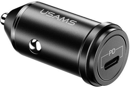 USAMS USB-C C14 18W 5V-3A Czarny (US-CC095)