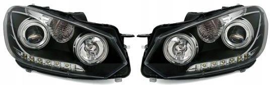 Lampa Przednia Eagle Eyes Lampy Przednie Ccfl Vw Golf Czarne Vp Opinie I Ceny