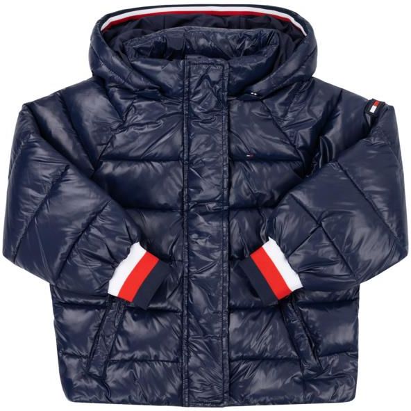 tommy hilfiger high shine puffer