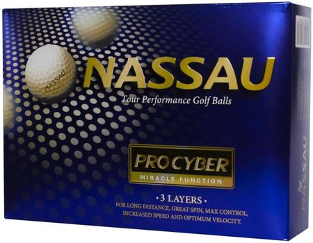Nassau Golf Piłki Nassau Pro Cyber 12Szt (10033)