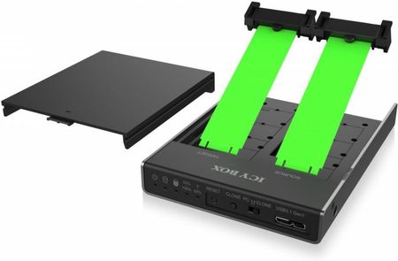 暖突 S2個 M2個 Icy Box Stacja dokująca na dysk M.2 SATA (IB2812CLU3