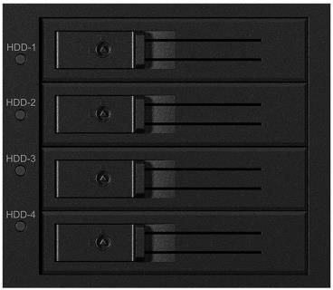 Icy Box Macierz 4x 3.5" SATA/SAS HDD (IB564SAS12G)