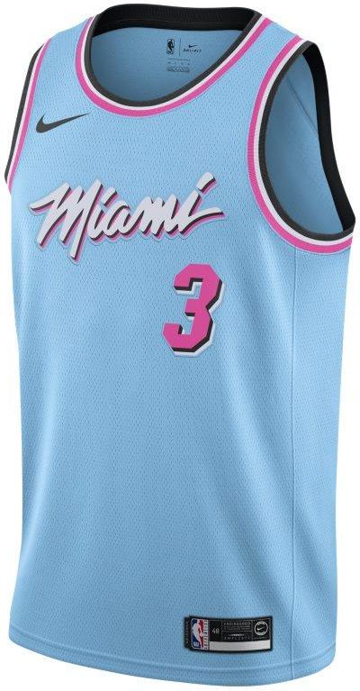 Nike Męska Koszulka Nba Swingman Dwyane Wade Heat City
