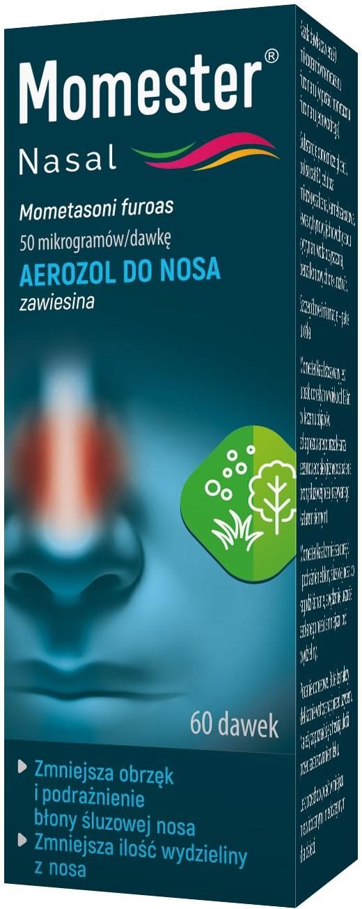 Lek Na Alergi Momester Nasal Aerozol Do Nosa 0 05mg Zawiesina 60 Dawek 