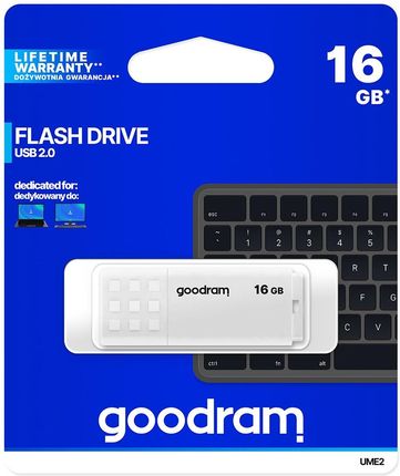 GOODRAM 16GB UME2 WHITE USB 2.0 (UME2-0160W0R11)