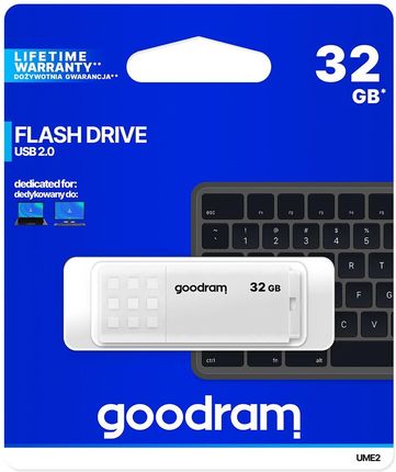 GOODRAM 32GB UME2 WHITE USB 2.0 (UME2-0320W0R11)