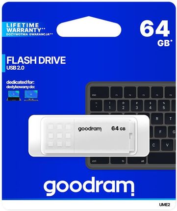 GOODRAM 64GB UME2 WHITE USB 2.0 (UME2-0640W0R11)