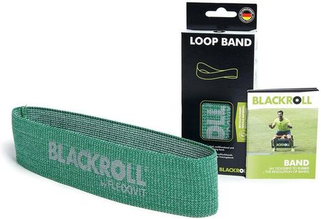 Blackroll Średnia Loop Band 30 Cm Zielona
