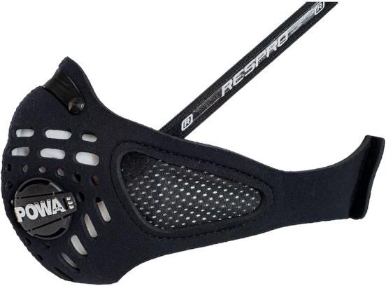 RESPRO MASKA ANTYSMOGOWA SPORTSTA CE BLACK - zdjęcie 3 RESPRO MASKA ANTYSMOGOWA SPORTSTA CE BLACK