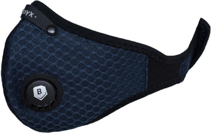 BROYX MASKA ANTYSMOGOWA SPORT ALFA NAVY BLUE - zdjęcie 2 BROYX MASKA ANTYSMOGOWA SPORT ALFA NAVY BLUE
