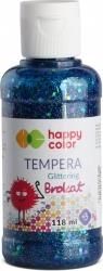 Happy Color Farba Tempera Brokatowa 118Ml Niebieski 431626