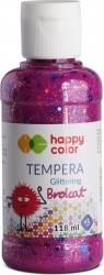 Happy Color Farba Tempera Brokatowa 118Ml Różowy 431624