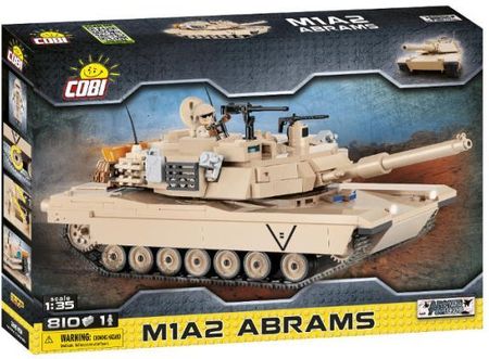 Cobi Armed Forces Amerykański Czołg M1A2 Abrams 810El. 2619