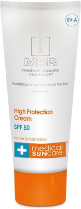 Mbr Medical Sun Care High Protection Cream Spf 50 Krem Do Opalania 100 Ml