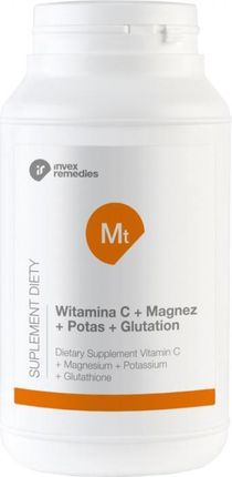 Mt Witamina C+ Magnez+ Potas+ Glutation 450G Invex Remedies