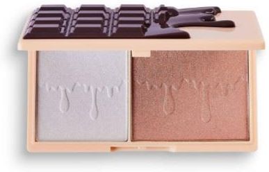 Makeup Revolution Foundue Mini Chocolate Paletka Rozświetlaczy