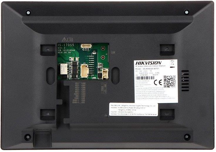 Hikvision Panel Wewnętrzny Ds-Kh6320-Wte1/Eu - zdjęcie 4 Hikvision Panel Wewnętrzny Ds-Kh6320-Wte1/Eu