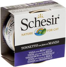 Schesir Cat Tuńczyk Z Filetami Wołowymi 85G