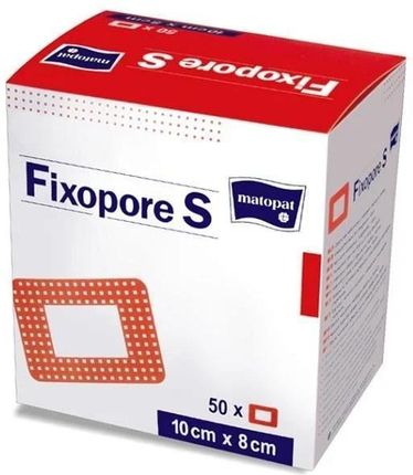 Matopat opatrunki jałowe FIXOPORE S 5x7,2cm 100szt.