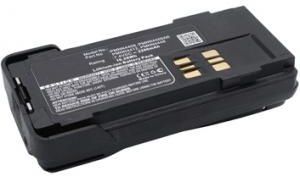 vhbw Batterie compatible avec Motorola GP328D, P8608, DP4601, DP4800, DP4801, Talkie-walkie (2600 mAh, 7,4 V, Li-Ion) + clip ceinture