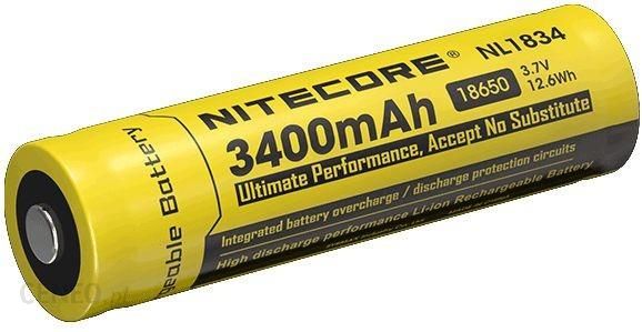  Akumulator Nitecore 18650 NL1834 3400mAh
