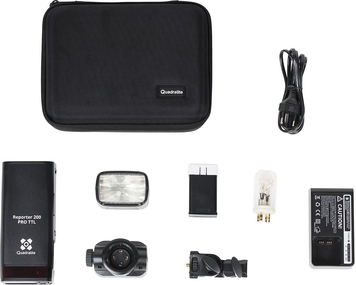 Quadralite Reporter 200 Pro TTL - zdjęcie 2 Quadralite Reporter 200 Pro TTL