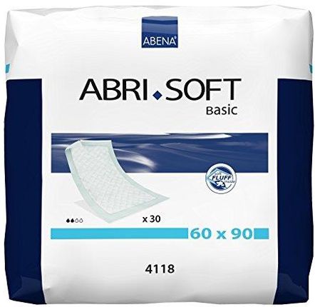 Abena Abri Soft Basic 60x90cm podkład higieniczny do łóżka z pulpą celulozową