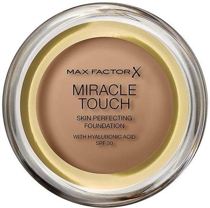 Max Factor Miracle Touch Skin Perfecting Foundation Spf 30 Wygładzający Podkład W Kremie Z Kwasem Hialuronowym 83-Goldentan