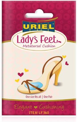 Uriel Lady’s Feet silikonowe nakładki pod śródstopie