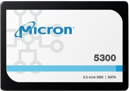 Micron Dysk SSD 5300 PRO 3.84TB U.2 SATA 6Gb/s TLC 3D-NAND | MTFDDAK3T8TDS-1AW1ZABYY MTFDDAK3T8TDS
