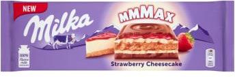 Milka Czekolada Mleczna Strawberry Cheesecake 0.3Kg