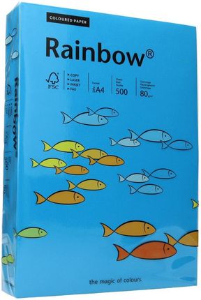 Papier ksero A4 80g ciemnoniebieski Rainbow 88