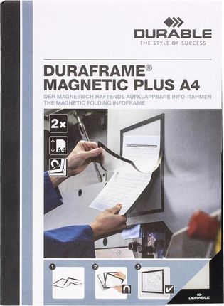 Ramka magnetyczna A4 czarna MagneticPlus