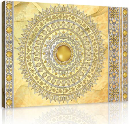 Obraz do salonu Mandala nowoczesny duży 3D 100x70