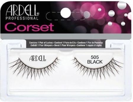 Ardell Lashes Corset Collection Sztuczne Rzęsy Black 505 2szt