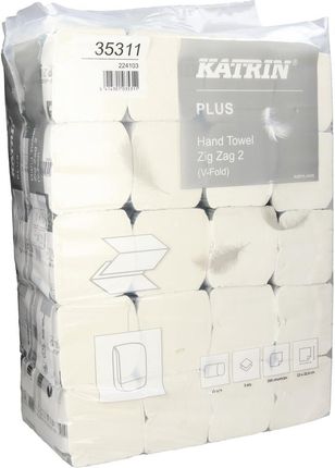 Katrin Ręcznik Papierowy Składka 2W Biały Plus 4000 Zt5038