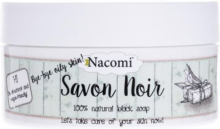 Nacomi Savon Noir Czarne Mydło 100% Naturalne 120G