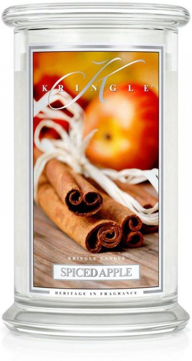 Kringle Candle ŚWIECA W SŁOIKU DUŻA Spiced Apple Opinie i atrakcyjne