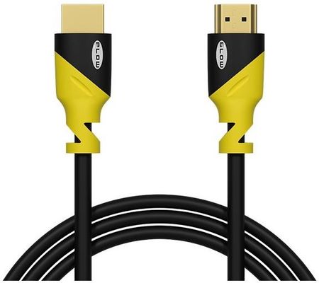 Blow Kabel przyłącze HDMI-HDMI YELLOW proste 1,5m 4K 2.0 (92654)