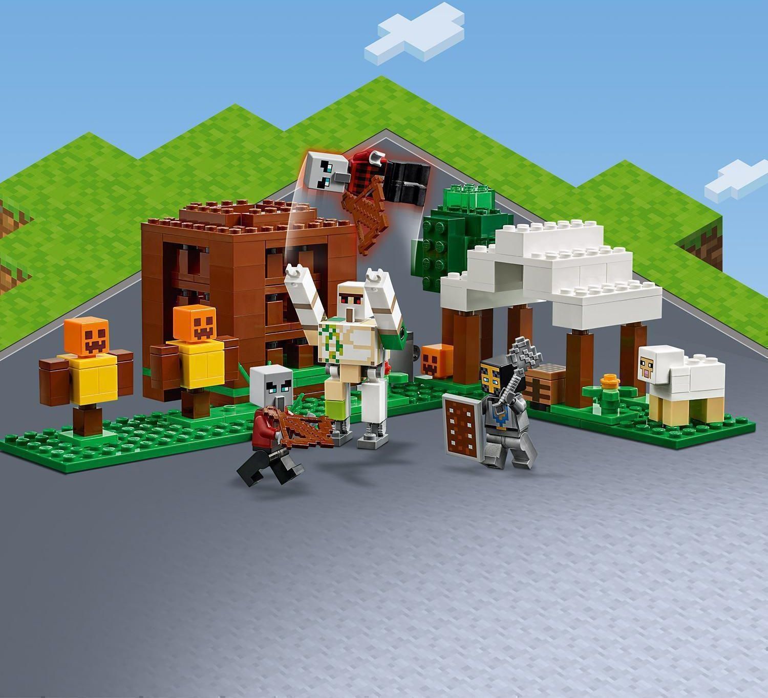 LEGO Minecraft 21159 Kryjówka Rozbójników - ceny i opinie - Ceneo.pl