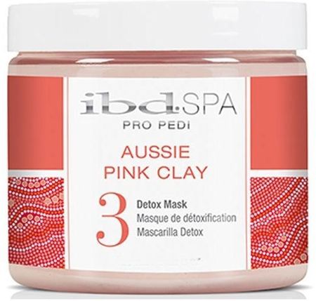 Ibd Maska Do Rąk I Stóp Z Różową Glinką Aussie Pink Clay Detox Mask 420Ml