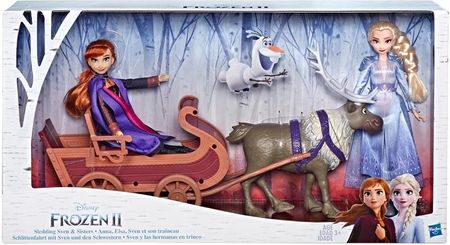 Hasbro Disney Kraina Lodu 2 Jazda na sankach Sven + Elsa i Anna E5501