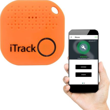 Acurel Itrack2 Lokalizator Kluczy Portfela Bluetooth Gps Pomarańczowy 